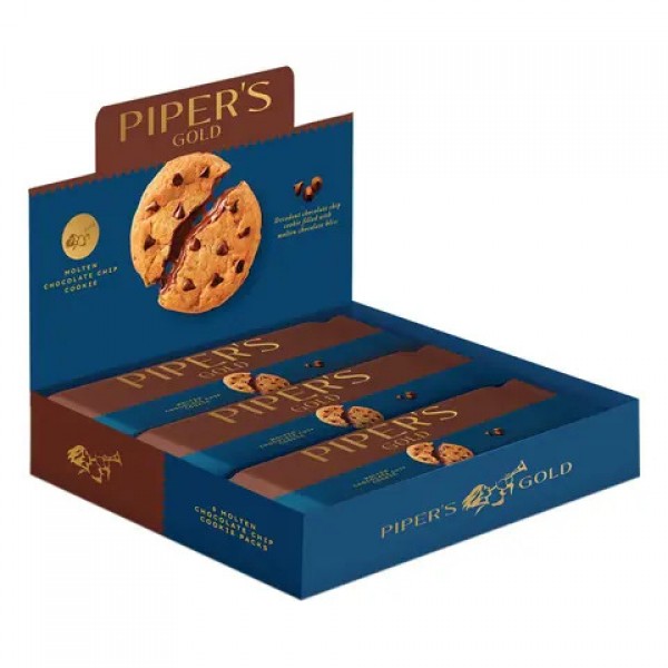 PIPER`S GOLD MOLTEN CHOCOLATE CHIP COOKIES HALF ROLL